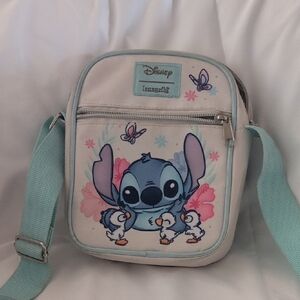 Disney Loungefly Blue and White Bag
